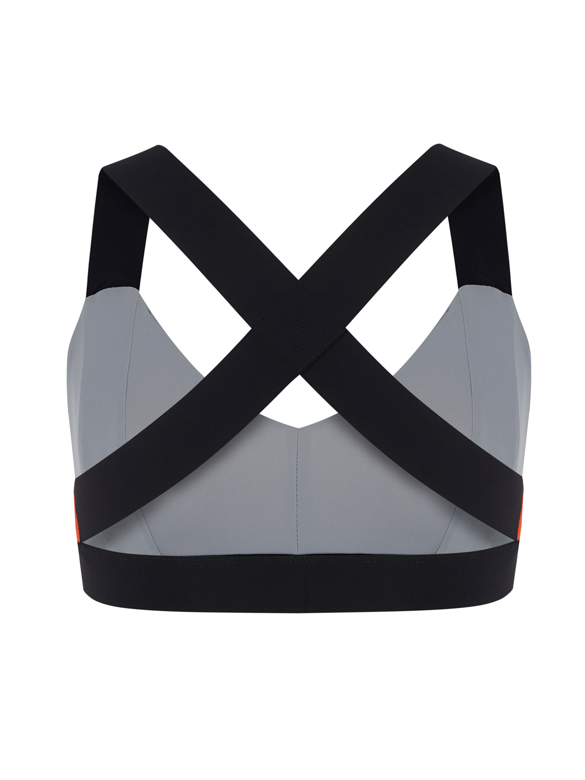 NO-KA-OI-White-and-orange-Huki-sports-bra-back