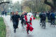 kerstman hardlopen